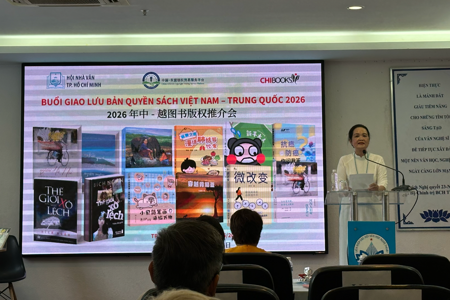 Hội Nhà văn TP.HCM thúc đẩy quảng bá văn học Việt Nam đến thị trường tỷ dân