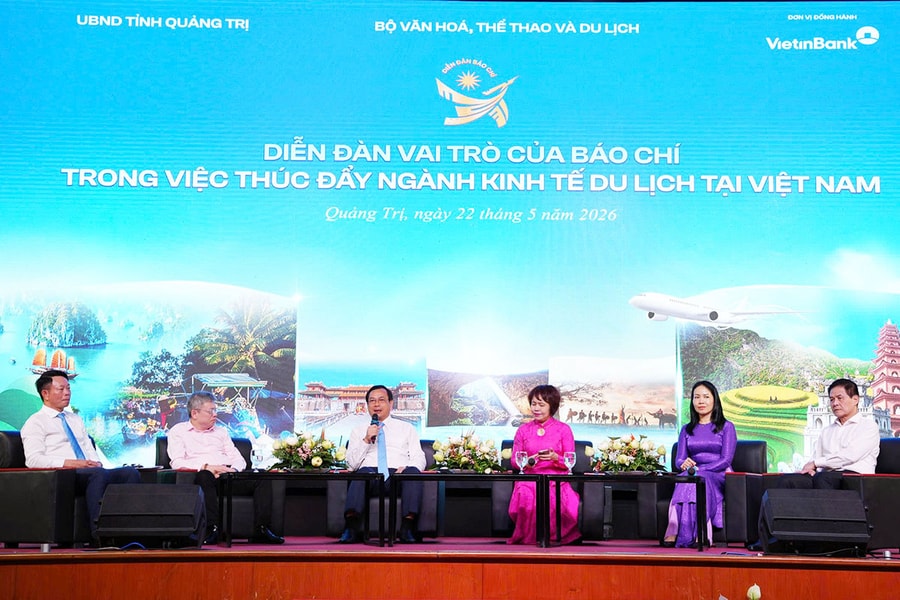 Báo chí giữ vai trò chiến lược trong thúc đẩy phát triển kinh tế du lịch
