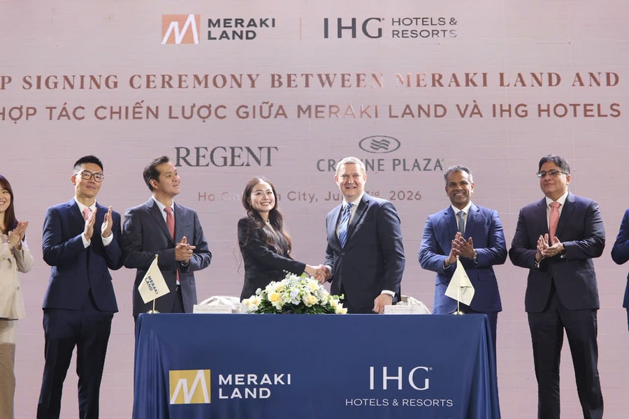 Meraki Land hợp tác IHG phát triển dự án nghỉ dưỡng cao cấp ở Việt Nam