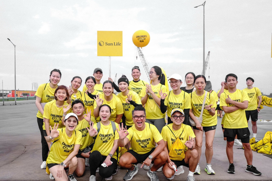 Sun Life Việt Nam đồng hành cùng Children’s Cancer Run 2026, lan tỏa hy vọng cho trẻ em mắc ung thư