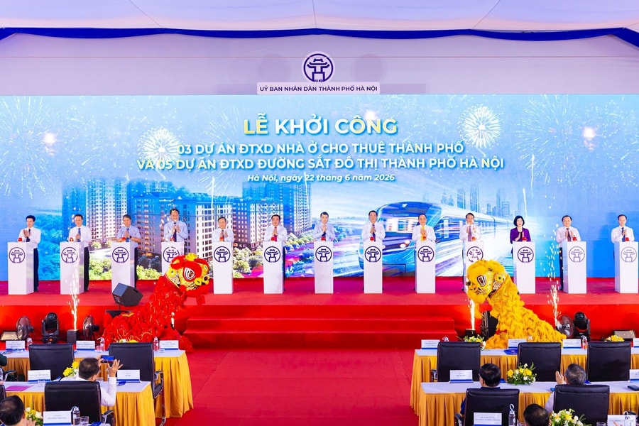 Hà Nội khởi công 5 tuyến metro và 3 dự án nhà ở cho thuê quy mô lớn