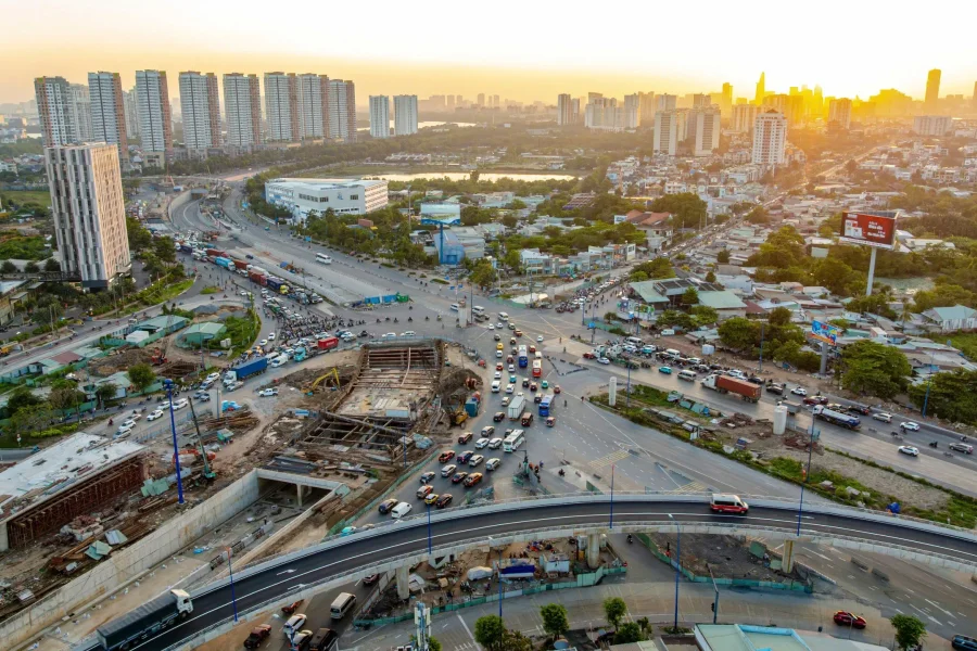 Nút giao An Phú tiếp tục lùi thời hạn hoàn thành đến tháng 4/2027