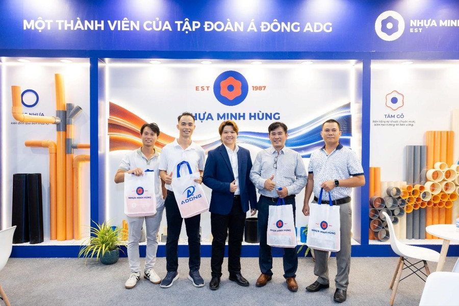 Vietbuild 2026: Nhựa Minh Hùng giới thiệu giải pháp vật liệu toàn diện cho hạ tầng và xây dựng
