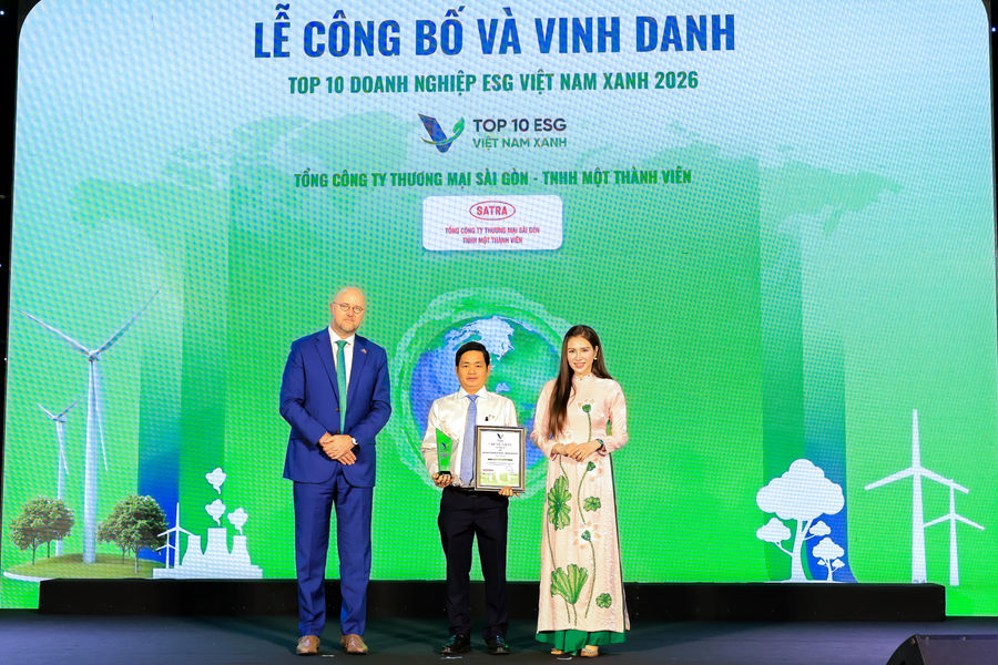 SATRA: Bước tiến từ Top 10 Doanh nghiệp ESG Việt Nam Xanh đến biểu tượng bán lẻ bền vững